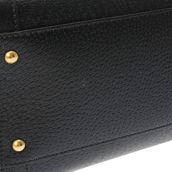 Gucci Diana Tote Black Leather Bag - Picture 7 of 9
